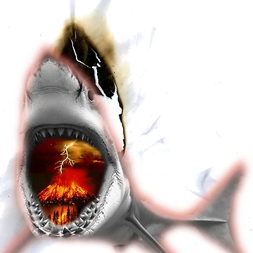 Artwork thumbnail, Shark Rage by Bluepress