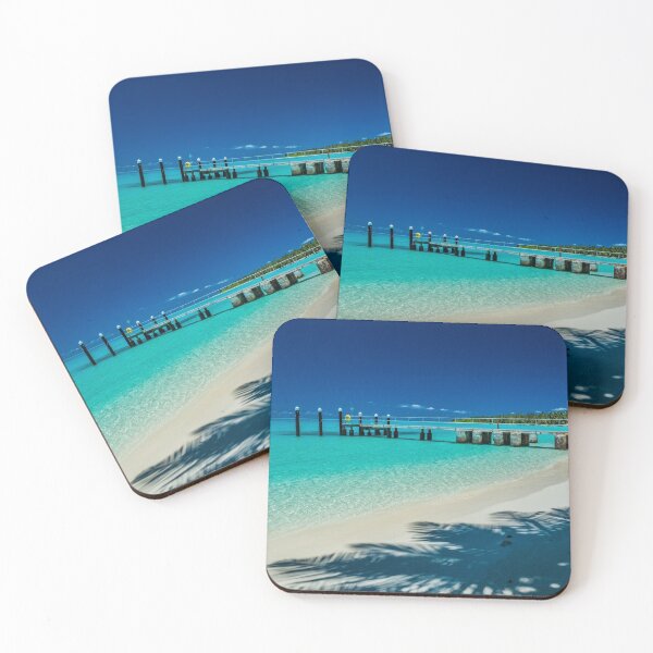 Item preview, Palm Shadows and Jetty designed and sold by KarenWillshaw.