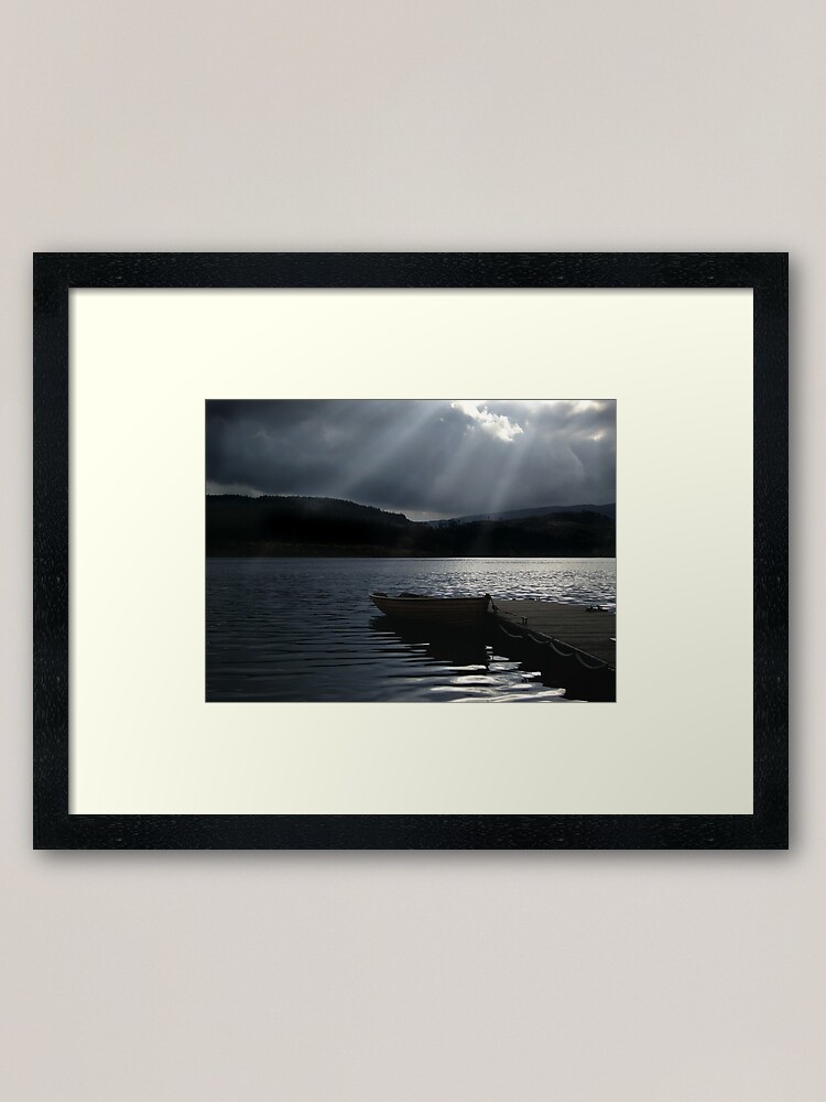 Alternate view of Trossachs Fishing Boat Framed Art Print