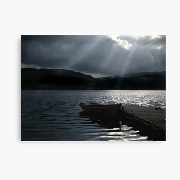 Trossachs Fishing Boat Canvas Print