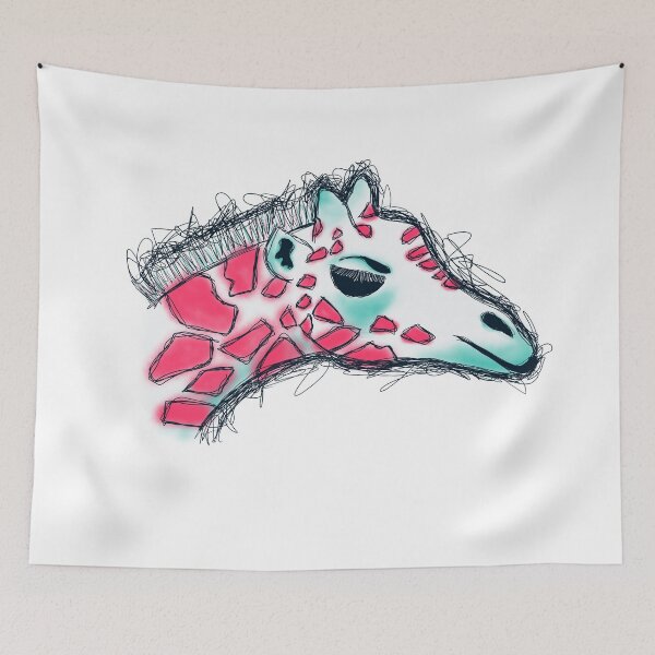 Item preview, Giraffe Doodle designed and sold by DippyHippie.