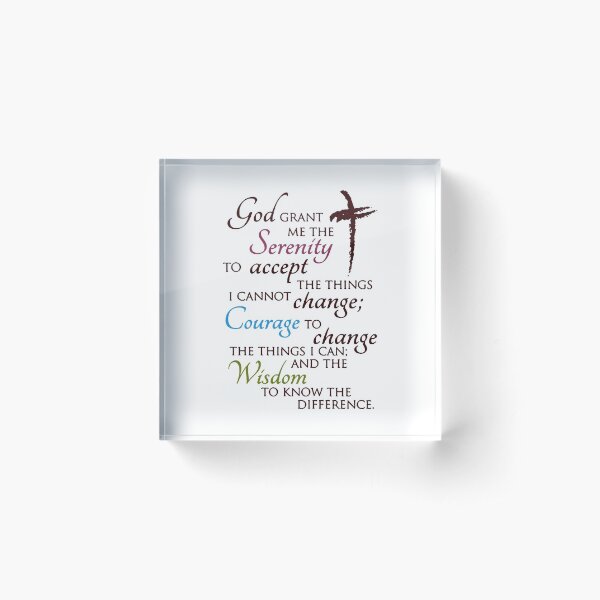 Item preview, Serenity Prayer     designed and sold by WeakSilence.