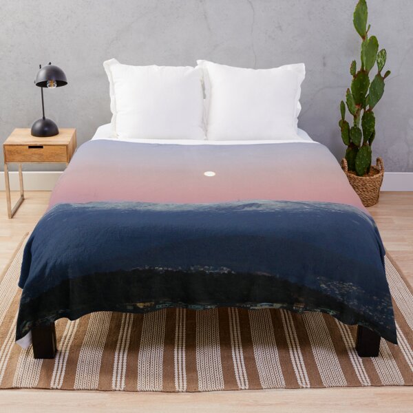 Item preview, Moon setting over Mt. Wellington, Hobart, Tasmania at sunrise designed and sold by Kirsten Covington.