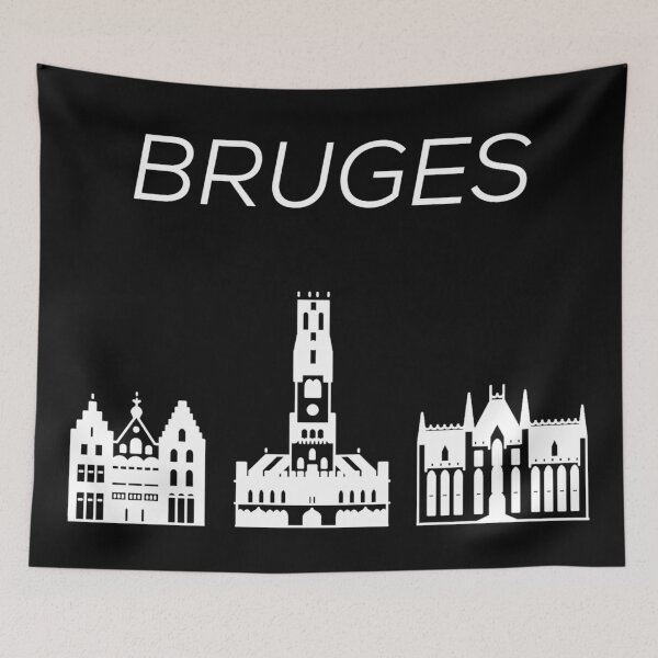 Item preview, BRUGES Skyline, Belgium, Capital of West Flanders   designed and sold by marosharaf.