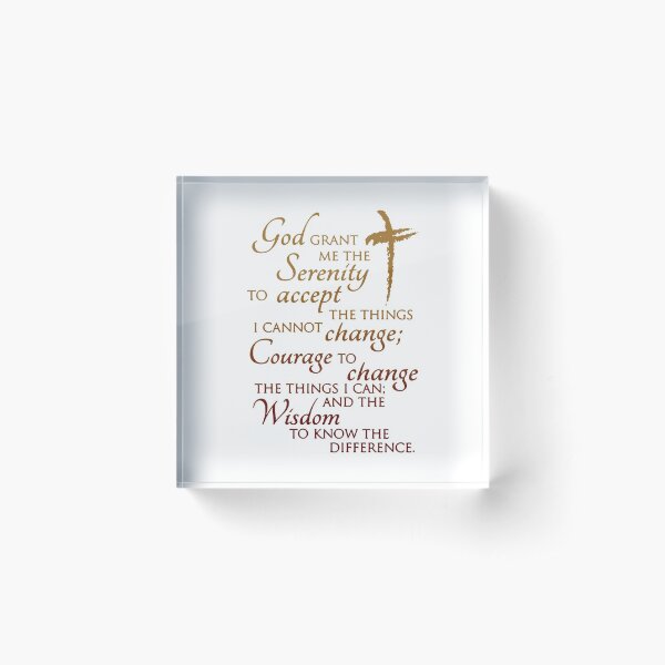 Item preview, Serenity Prayer     designed and sold by WeakSilence.