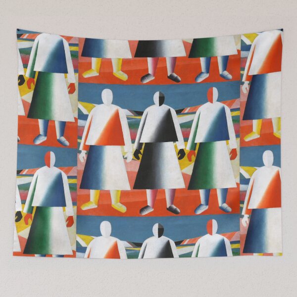 Item preview, Kazimir Malevich - Girls in the Fields designed and sold by ArtExpression.