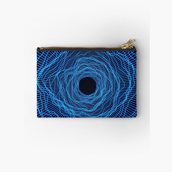 Item preview, Black hole -futuristic space- Neon blue designed and sold by lematworks.