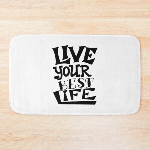 Item preview, Live Your Best Life Inspirational Quotes designed and sold by ProjectX23.