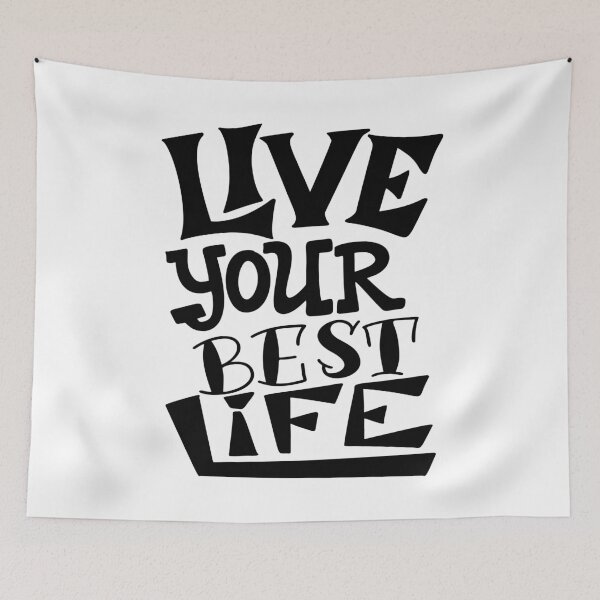Item preview, Live Your Best Life Inspirational Quotes designed and sold by ProjectX23.