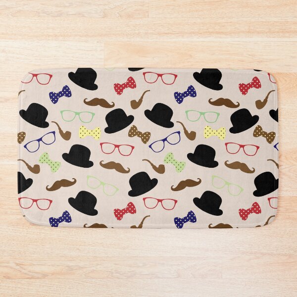 Item preview, Gentleman: Moustache, Hat, Bow tie, Glasses, Pipe designed and sold by mstfcntrk.