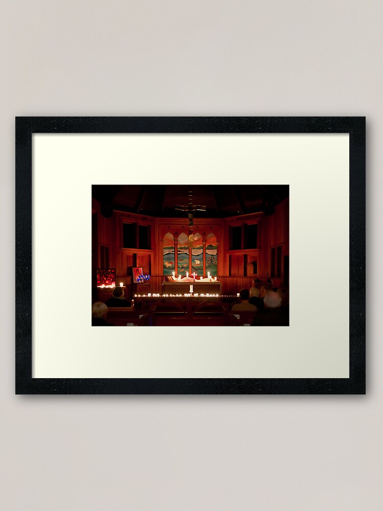 Alternate view of Taize on Mayne Framed Art Print