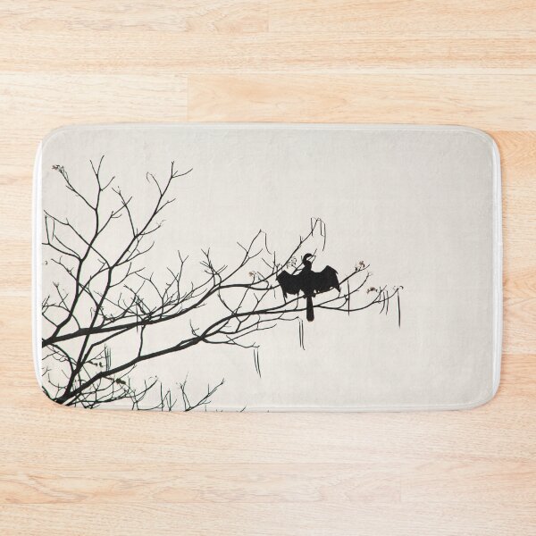 Item preview, Black and white Anhinga designed and sold by raymona pooler.