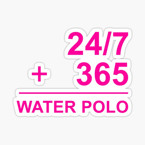 Item preview, 24/7 + 365 = WATER POLO designed and sold by Pernik17.