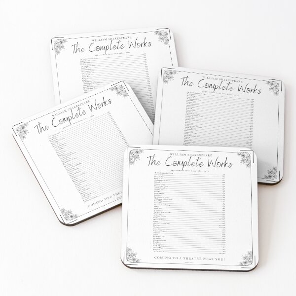 Item preview, The Complete Works of William Shakespeare designed and sold by Barrel-o-Bard.