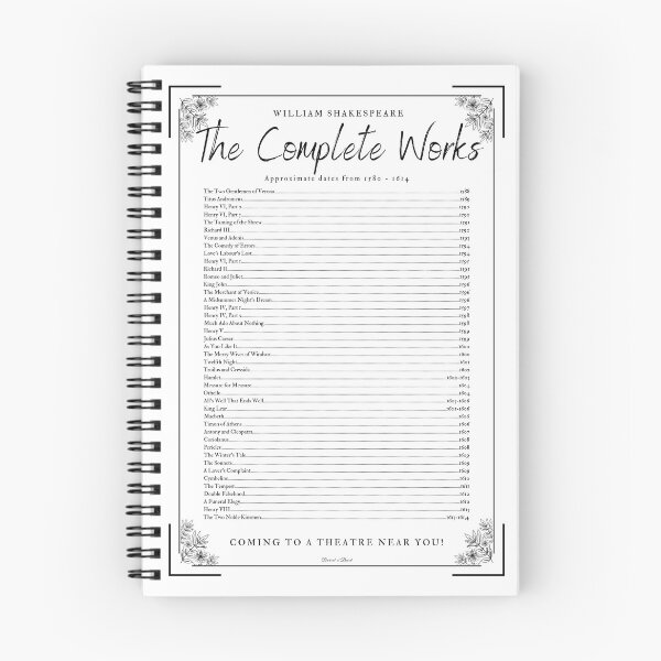 Item preview, The Complete Works of William Shakespeare designed and sold by Barrel-o-Bard.