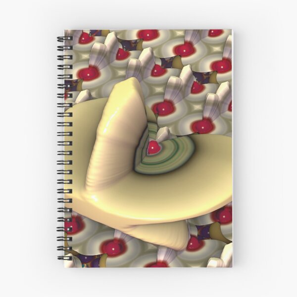 Item preview, Fractal Food: Key Lime Pie and Cherries Jubilee designed and sold by barrowda.