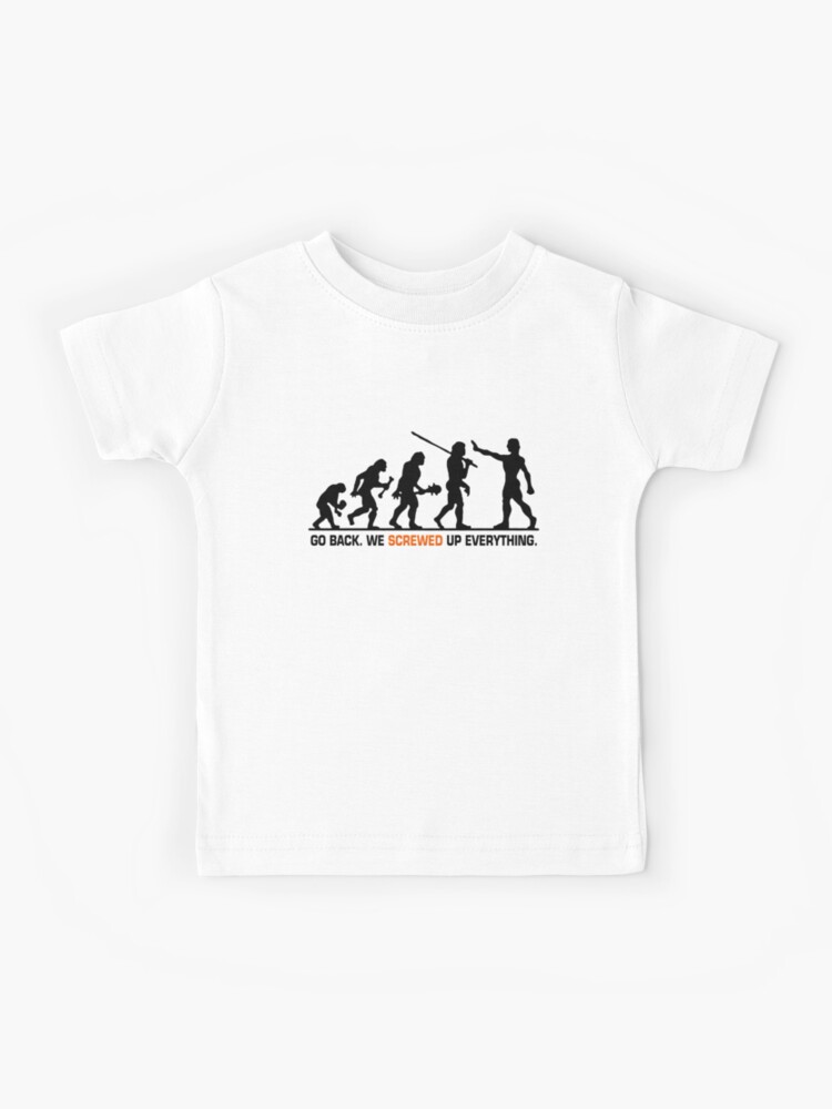 go back we screwed up t shirt