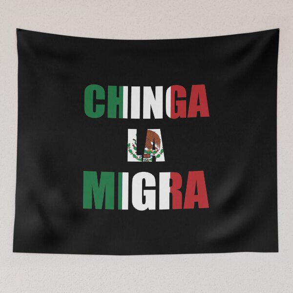 Item preview, Chinga La Migra Mexican Immigration Funny Ice Hispanic Latino Deportation  designed and sold by Shirt-Surf.
