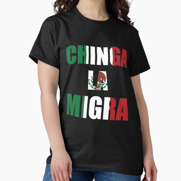 Artikel-Vorschau von Immigration-lustige Eis-hispanische Latino-Abschiebung Chinga La Migra mexikanische, designt und verkauft von Shirt-Surf.