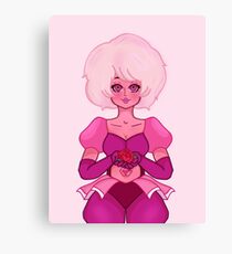 Pink Diamond Canvas Print