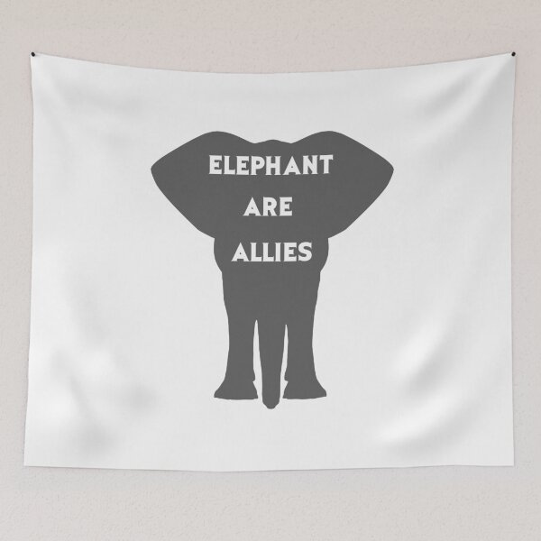 Item preview, Elephants Are Allies designed and sold by FabloFreshcoBar.