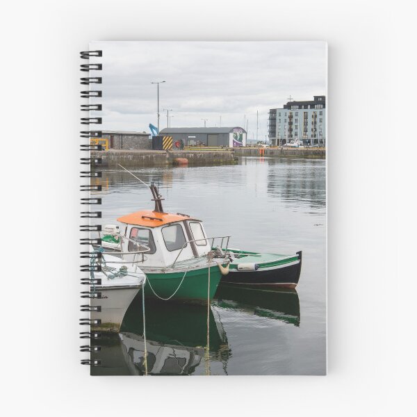 Item preview, Barcos en el río Corrib en Galway designed and sold by Sarah McPherson.
