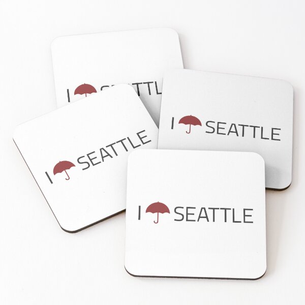 Item preview, I Love Seattle - Umbrella designed and sold by WeakSilence.