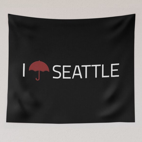 Item preview, I Love Seattle - Umbrella designed and sold by WeakSilence.