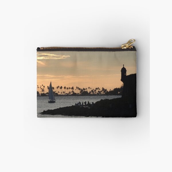 Item preview, Sail boat and El Morro Castle at dusk designed and sold by TereArzola.