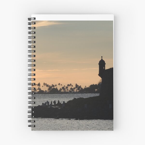 Item preview, Sail boat and El Morro Castle at dusk designed and sold by TereArzola.