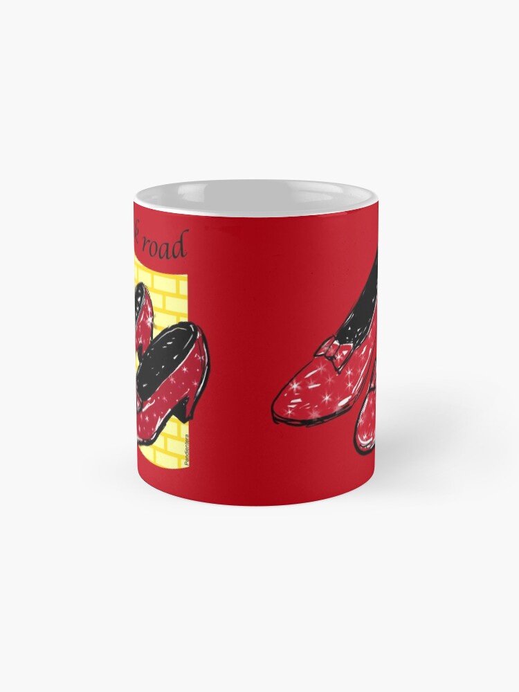 Thumbnail 4 of 6, Coffee Mug, Follow the yellow brick road designed and sold by Pendientera.