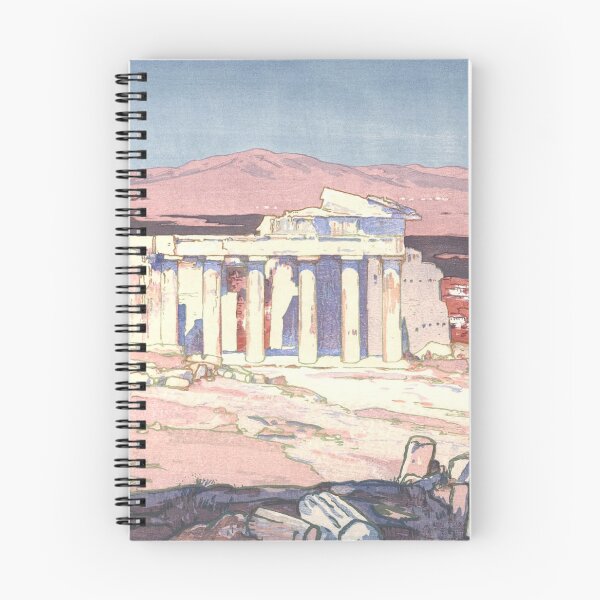 Aperçu de l'œuvre Acropole de Yoshida Hiroshi créée et vendue par ArtExpression.