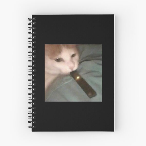 Item preview, cat hitting a fat vape designed and sold by xmememachinex69.