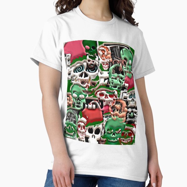 Item preview, skulls christmas  designed and sold by designbywhacky.