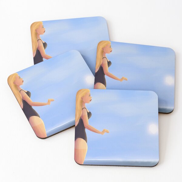 Item preview, beach girl designed and sold by GalTheUnicorn.