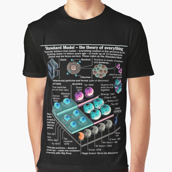 Physics Standard Model Theory  Graphic T-Shirt