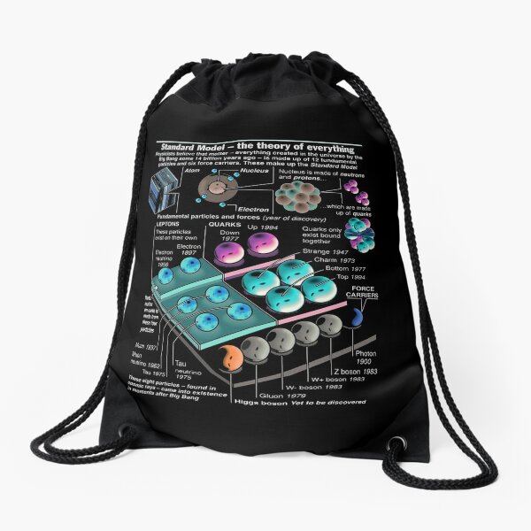 Physics Standard Model Theory  Drawstring Bag