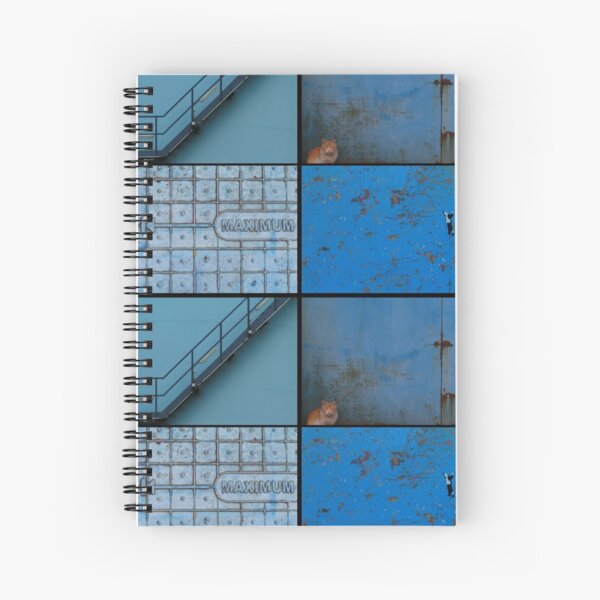 Blue Spiral Notebook