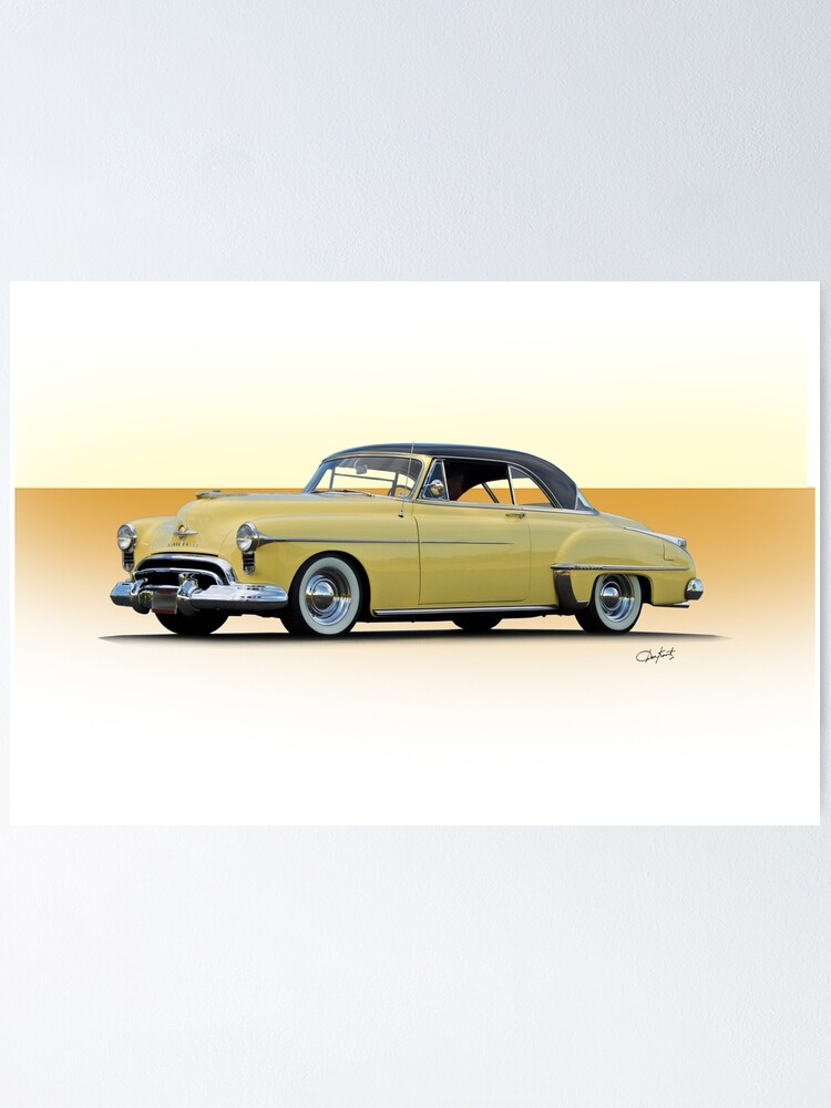 1951 oldsmobile holiday 88 poster by davekoontz redbubble 1951 oldsmobile holiday 88 poster by davekoontz redbubble