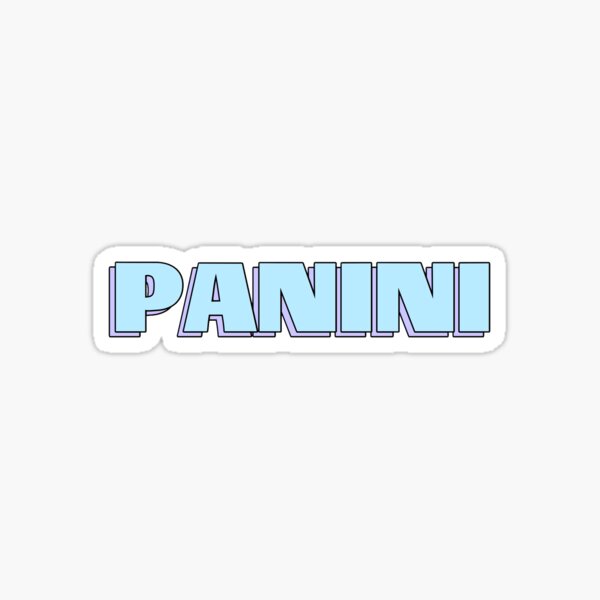 blue panini lil nas x Sticker