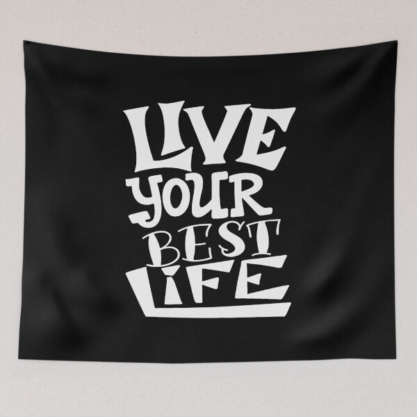 Item preview, Live Your Best Life Inspirational Quotes designed and sold by ProjectX23.