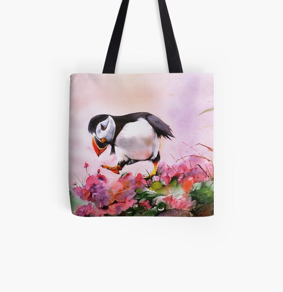 In The Pink All Over Print Tote Bag