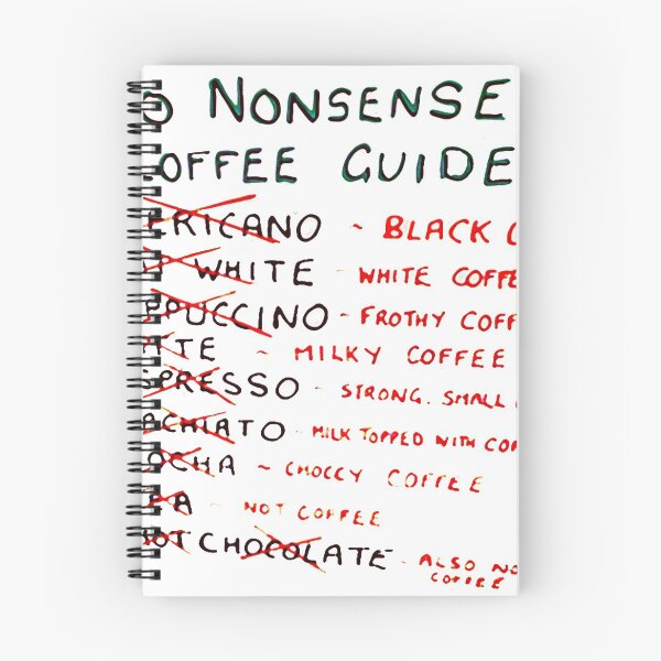 Item preview, Coffee in Plain English  designed and sold by designbywhacky.
