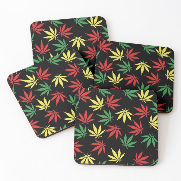 Item preview, Weed Rastafari Colors Pattern designed and sold by trajeado14.