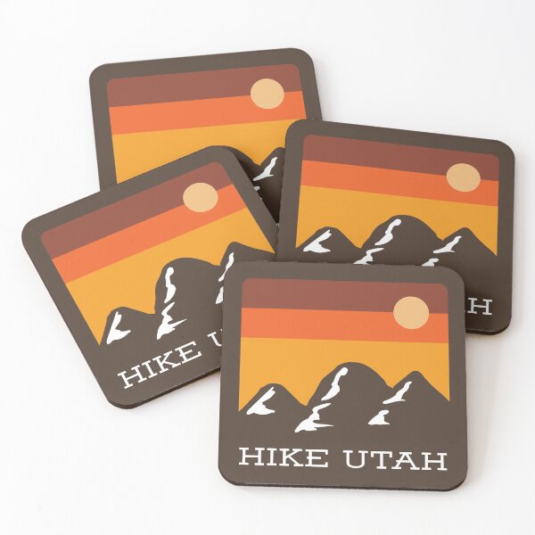 Item preview, Hike Utah sticker designed and sold by HolidayShirts.