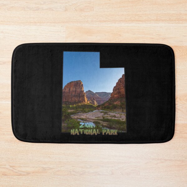 Item preview, Utah State Outline (Zion National Park Angel's Landing) designed and sold by gorff.