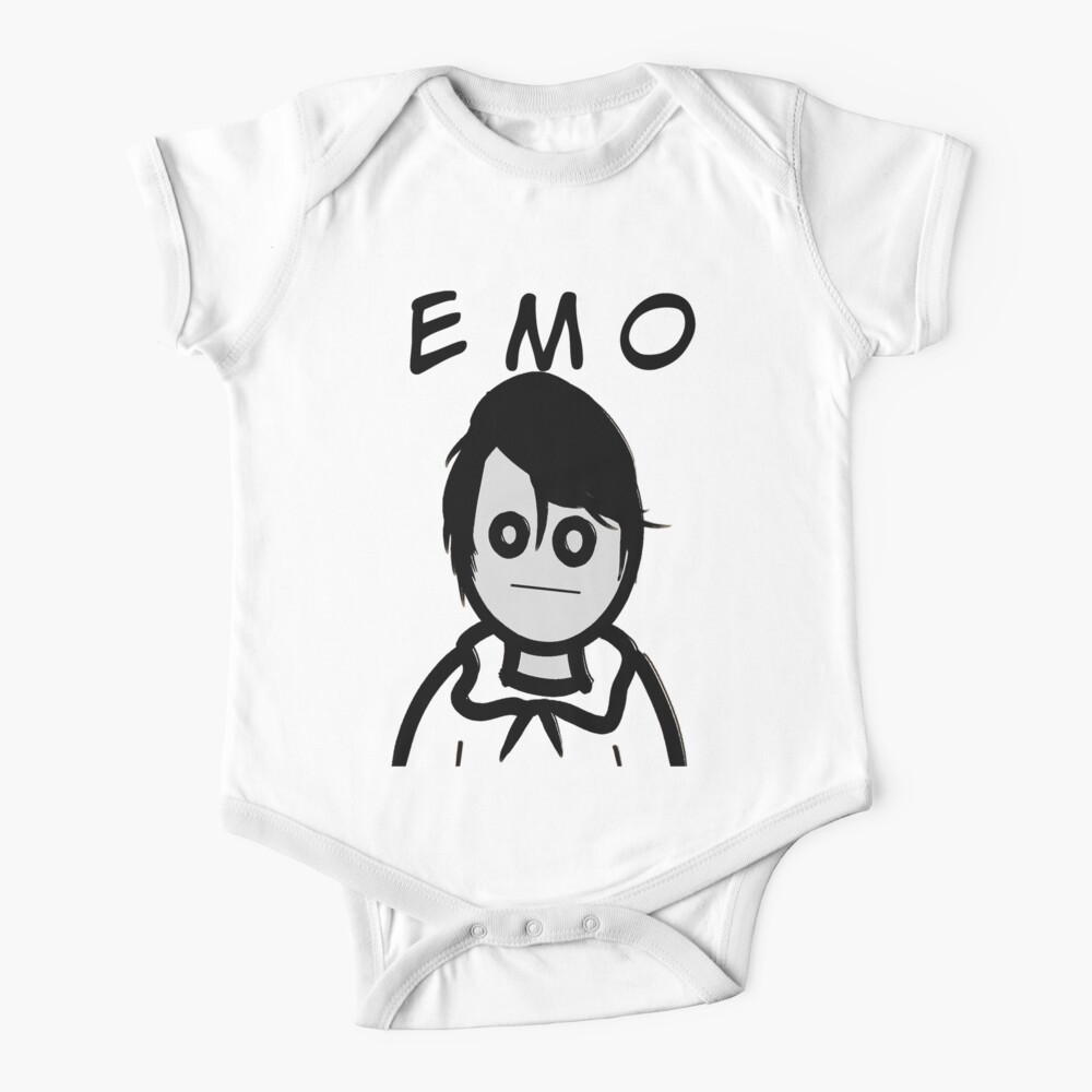 Emo Boy Baby One Piece By Metallicamaster Redbubble