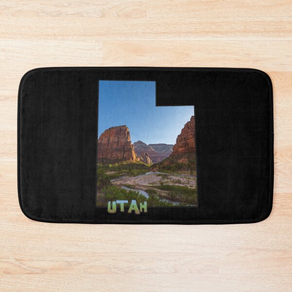 Item preview, Utah State Outline (Zion National Park Angel's Landing) designed and sold by gorff.