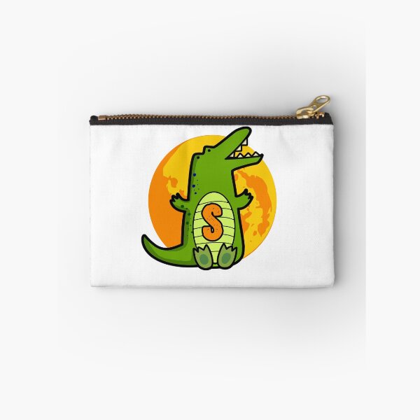 Item preview, Alphabet Letter S Snappy Alligator designed and sold by kidsmonogram.