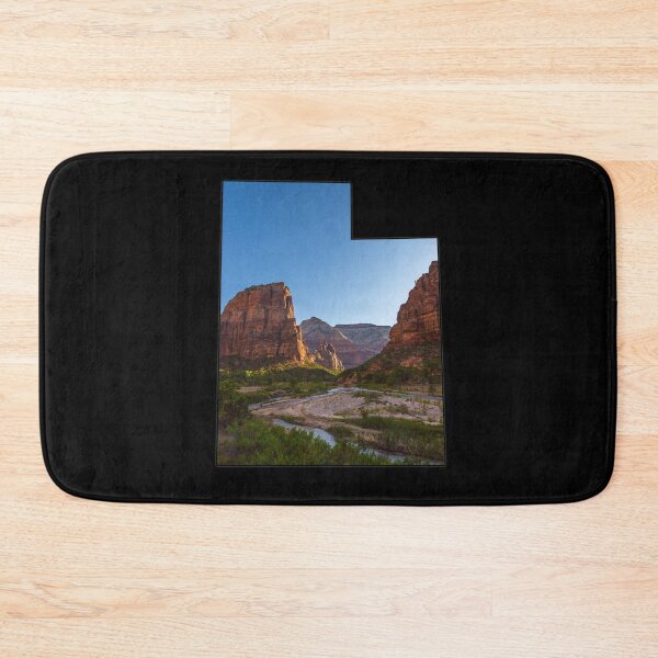 Item preview, Utah State Outline (Zion National Park Angel's Landing) designed and sold by gorff.